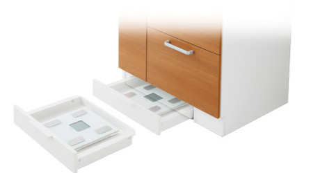 TOTO サクア 体重計収納2